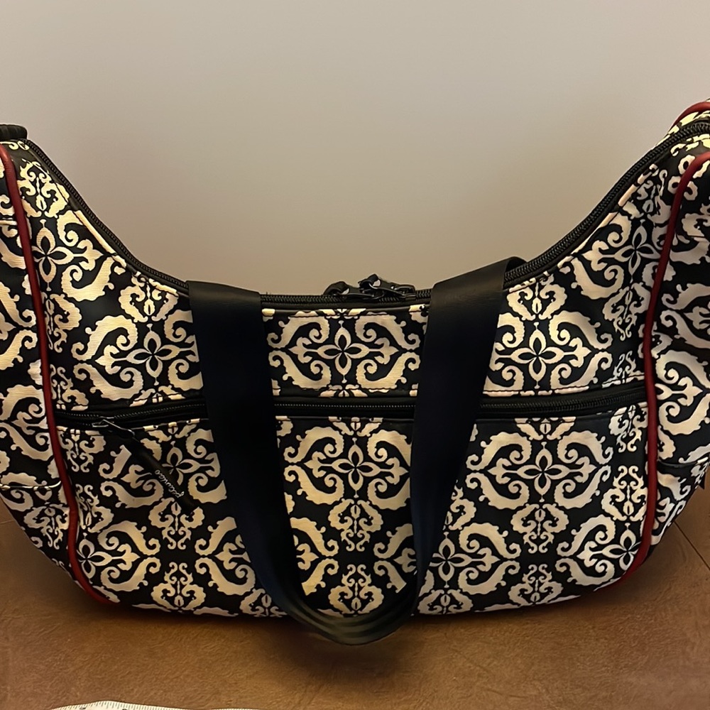 Petunia Pickle Bottom Touring Tote Frolicking In Fez Baby Diaper Bag View 4